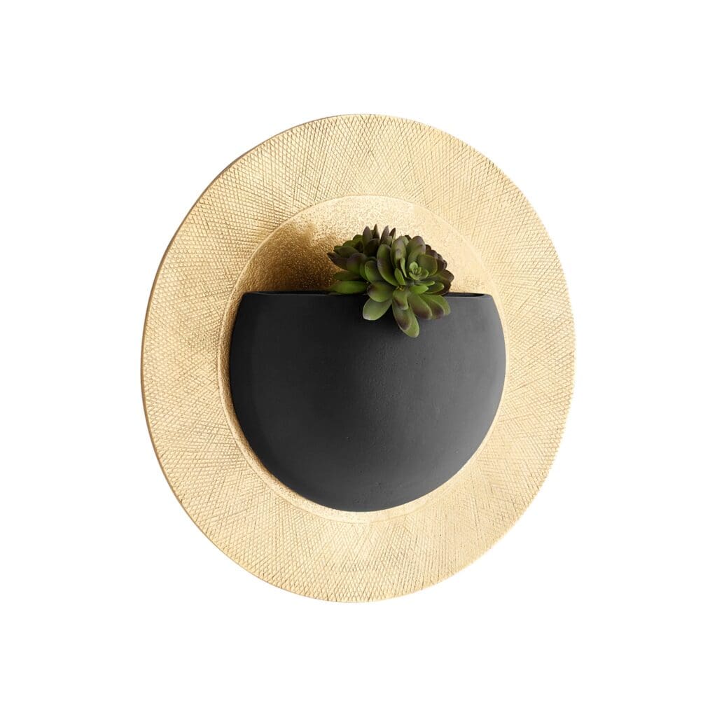 Cyan Design 11154 Gilded Implosion Wall Decor - Gold And Black