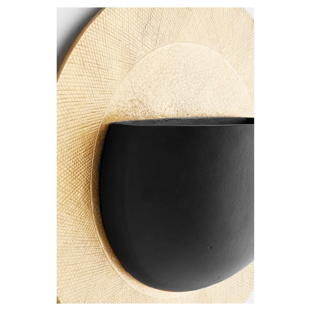 Cyan Design 11154 Gilded Implosion Wall Decor - Gold And Black