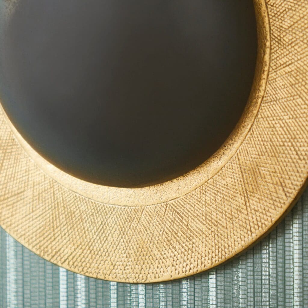 Cyan Design 11154 Gilded Implosion Wall Decor - Gold And Black