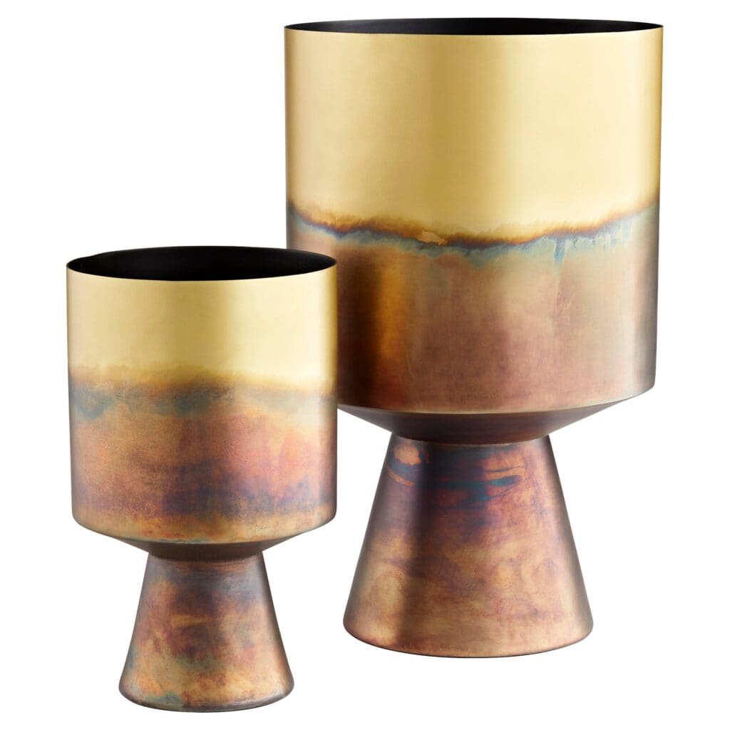 Cyan Design 11162 Rhizome #1 Planter - Gold