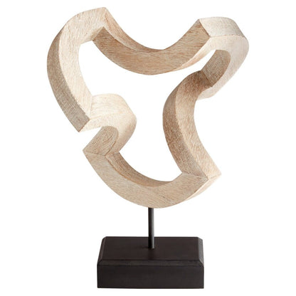 Cyan Design 11173 Gali Sculpture #4 - Whitewashed