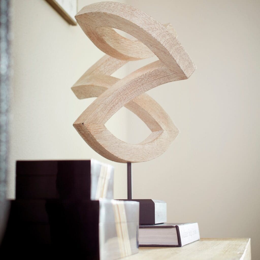 Cyan Design 11173 Gali Sculpture #4 - Whitewashed