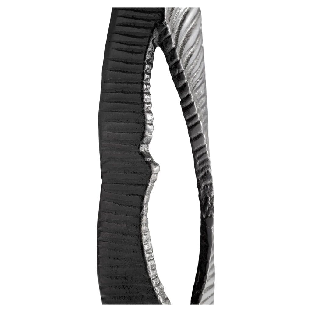 Cyan Design 11182 Zara Tower Sculpture - Silver And Black