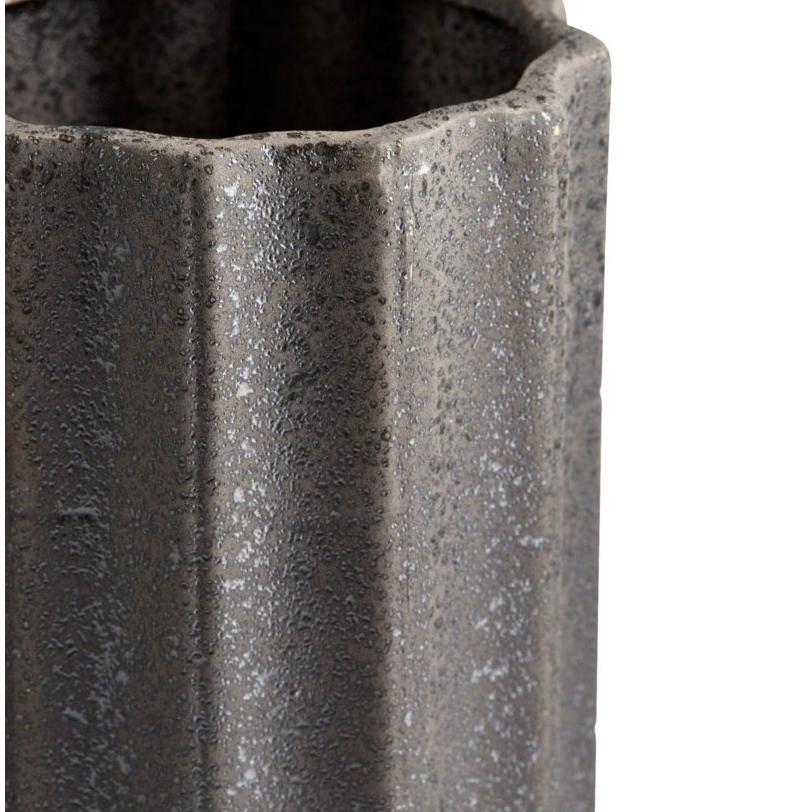 Cyan Design 11187 Brutalist Vase - Grey - Small