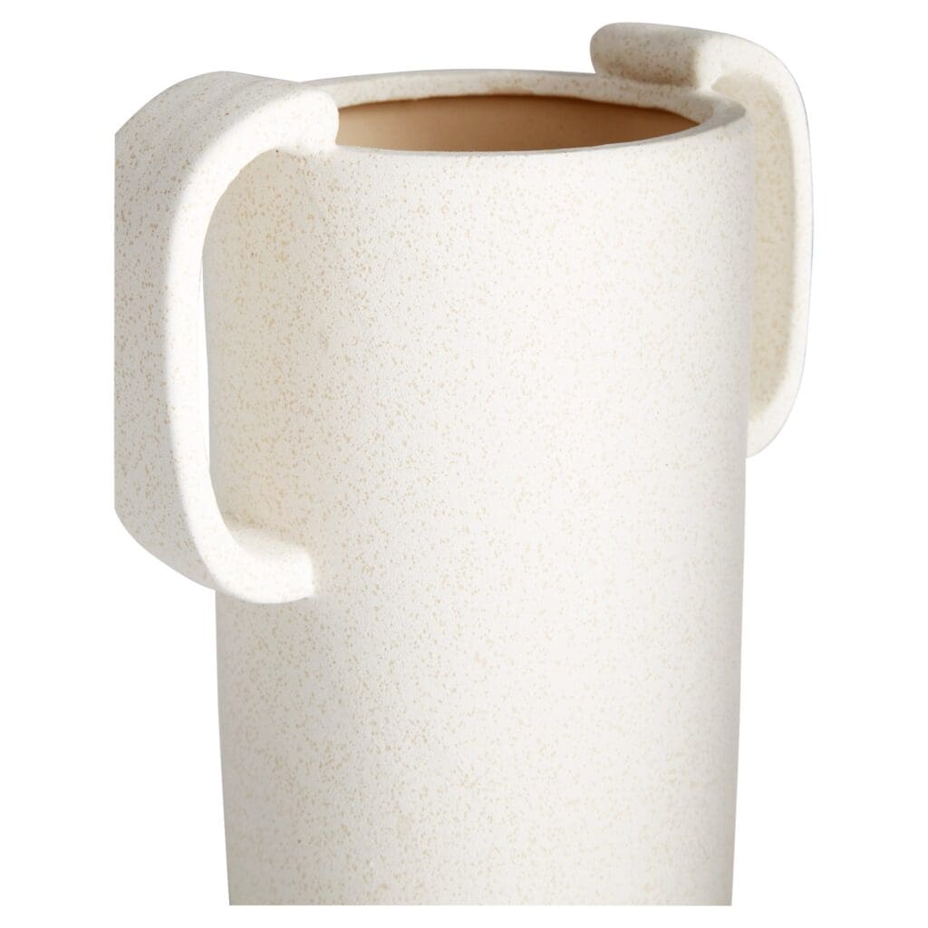 Cyan Design 11191 Dusty Miller Vase - White - Large