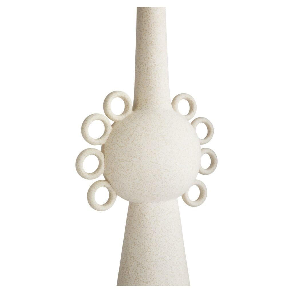 Cyan Design 11205 Ringlets Vase - White - Small