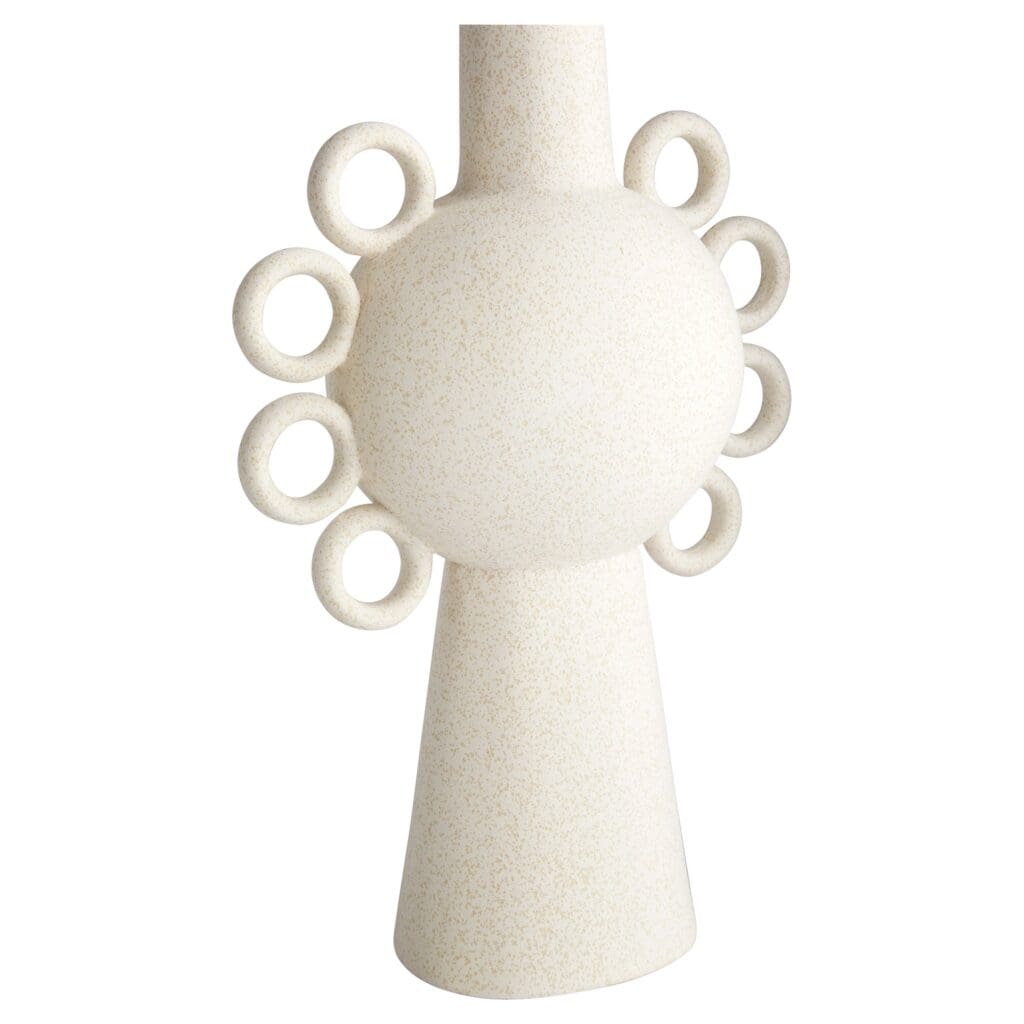 Cyan Design 11206 Ringlets Vase - White - Large