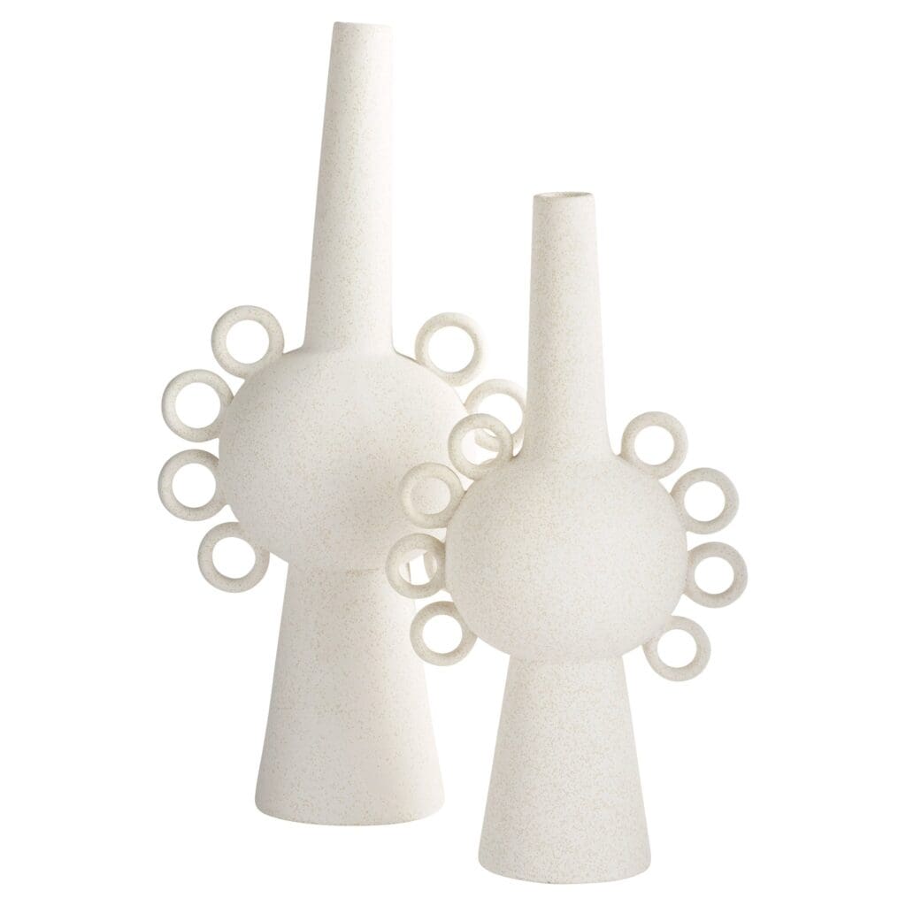 Cyan Design 11206 Ringlets Vase - White - Large