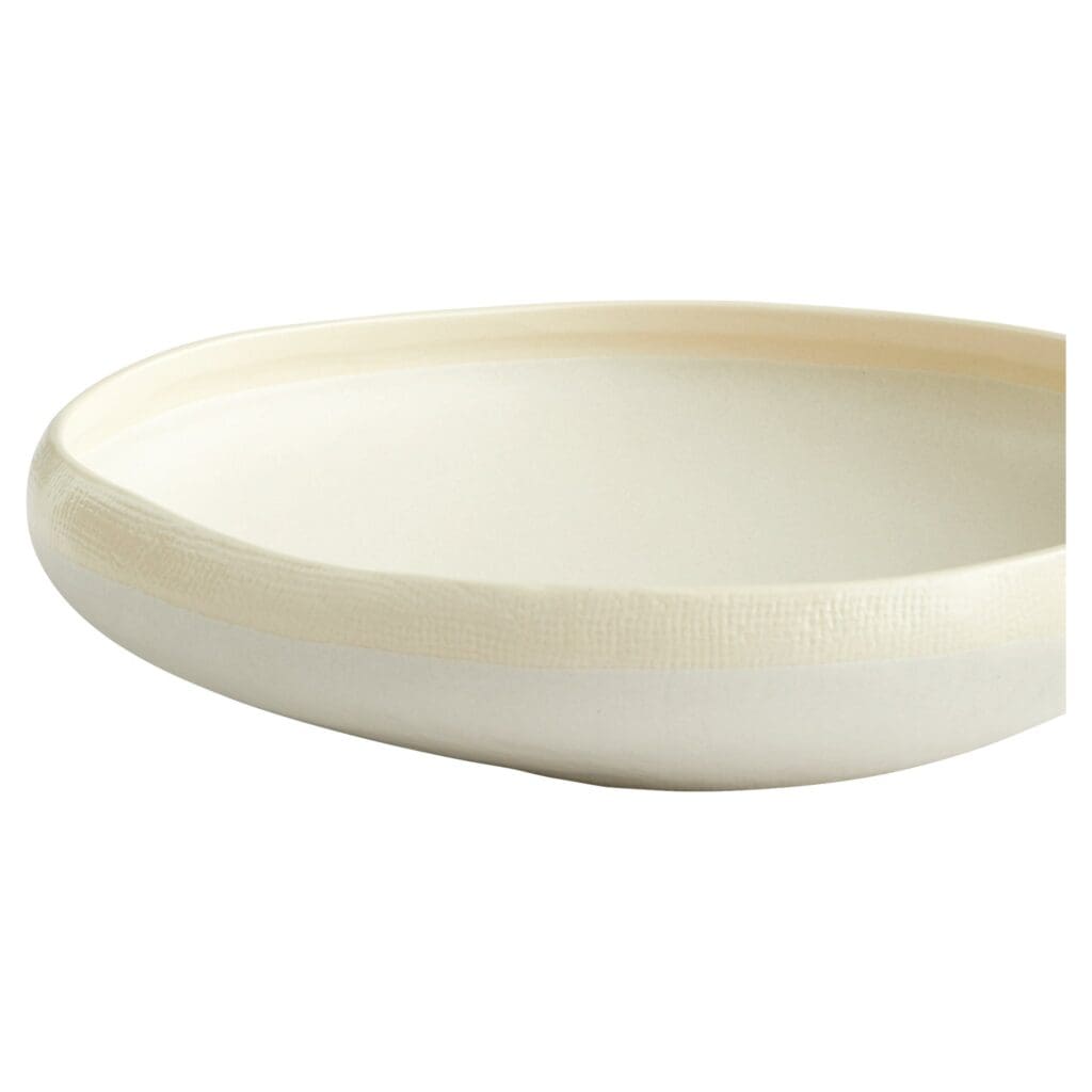 Cyan Design 11215 Elon Bowl - White - Medium