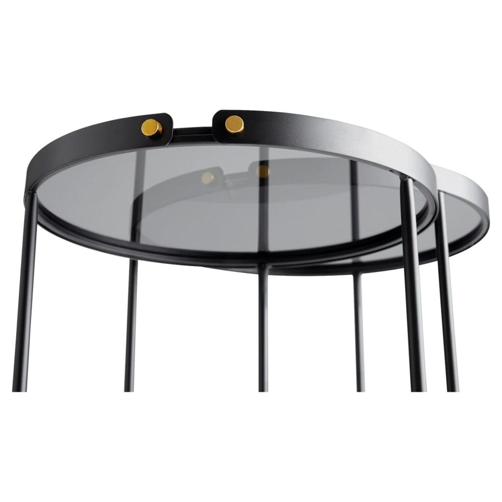 Cyan Design 11225 Flat Bow Tie Tables - Graphite