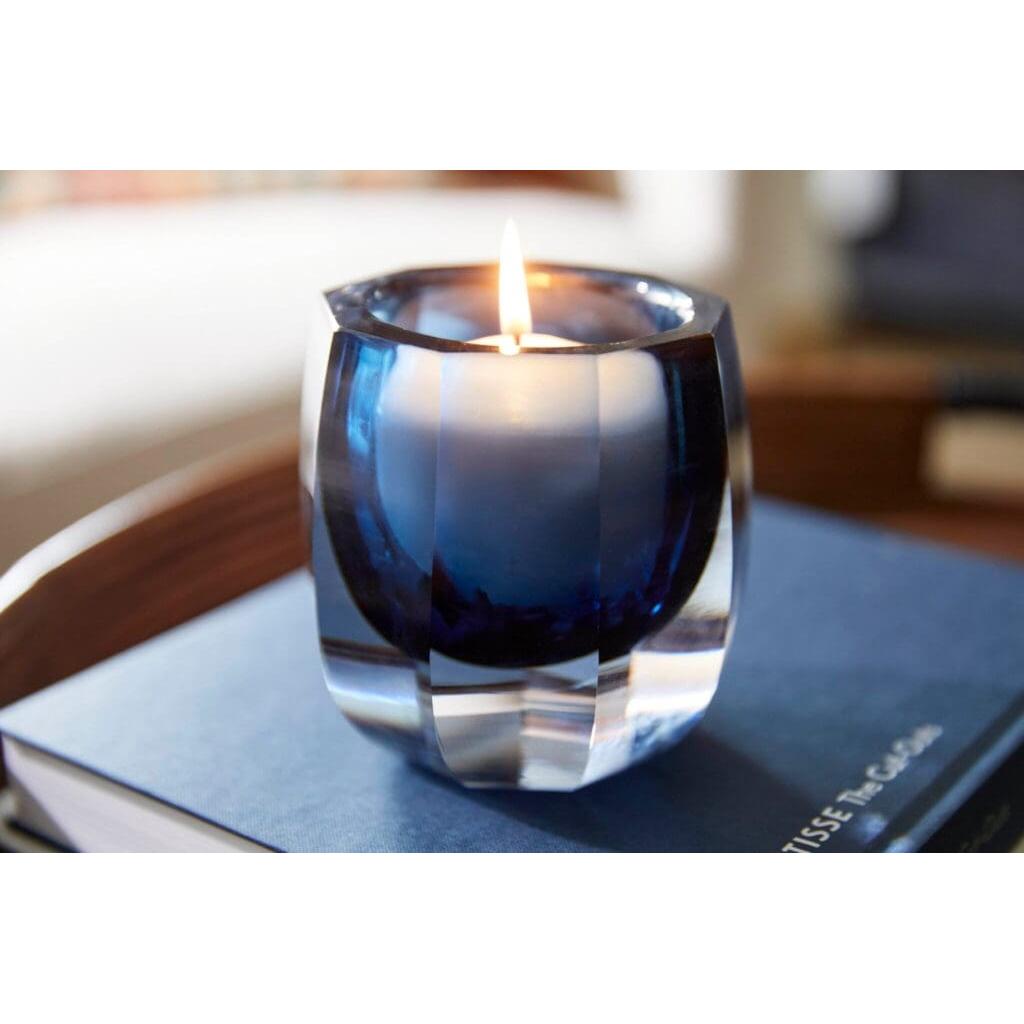Cyan Design 11253 Azure Oppulence Vase - Blue & Clear - Small