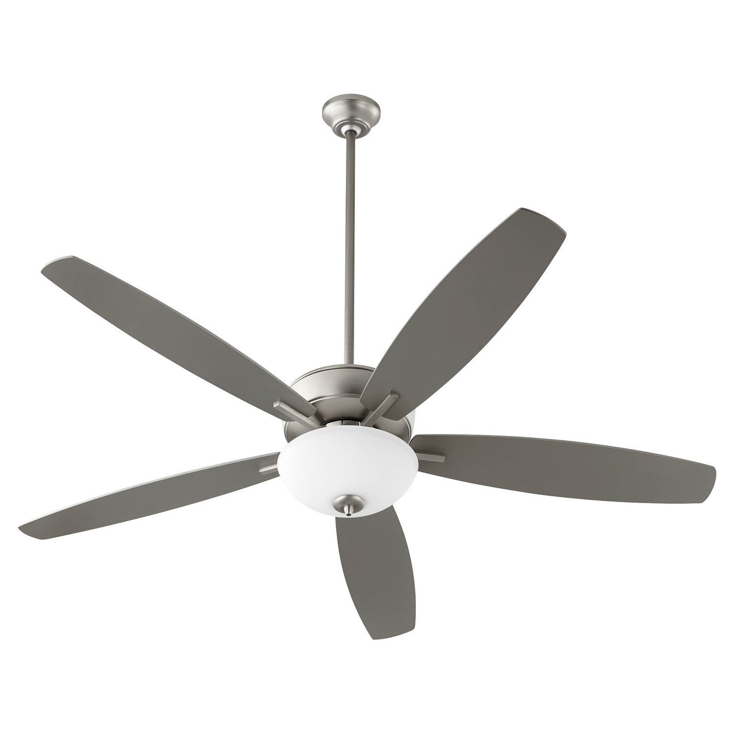 Quorum Breeze 60 Inch  70605-65 Ceiling Fan - Satin Nickel