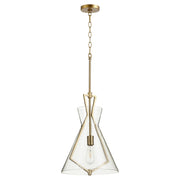 Quorum 8426-80 Pendant - Aged Brass