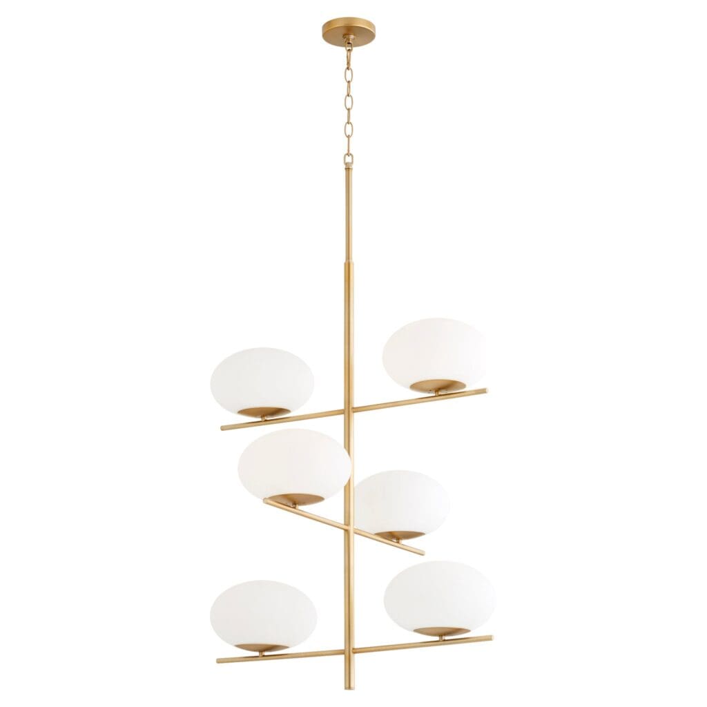 Cyan Design 11272 Pod Chandelier - Aged Brass - Large