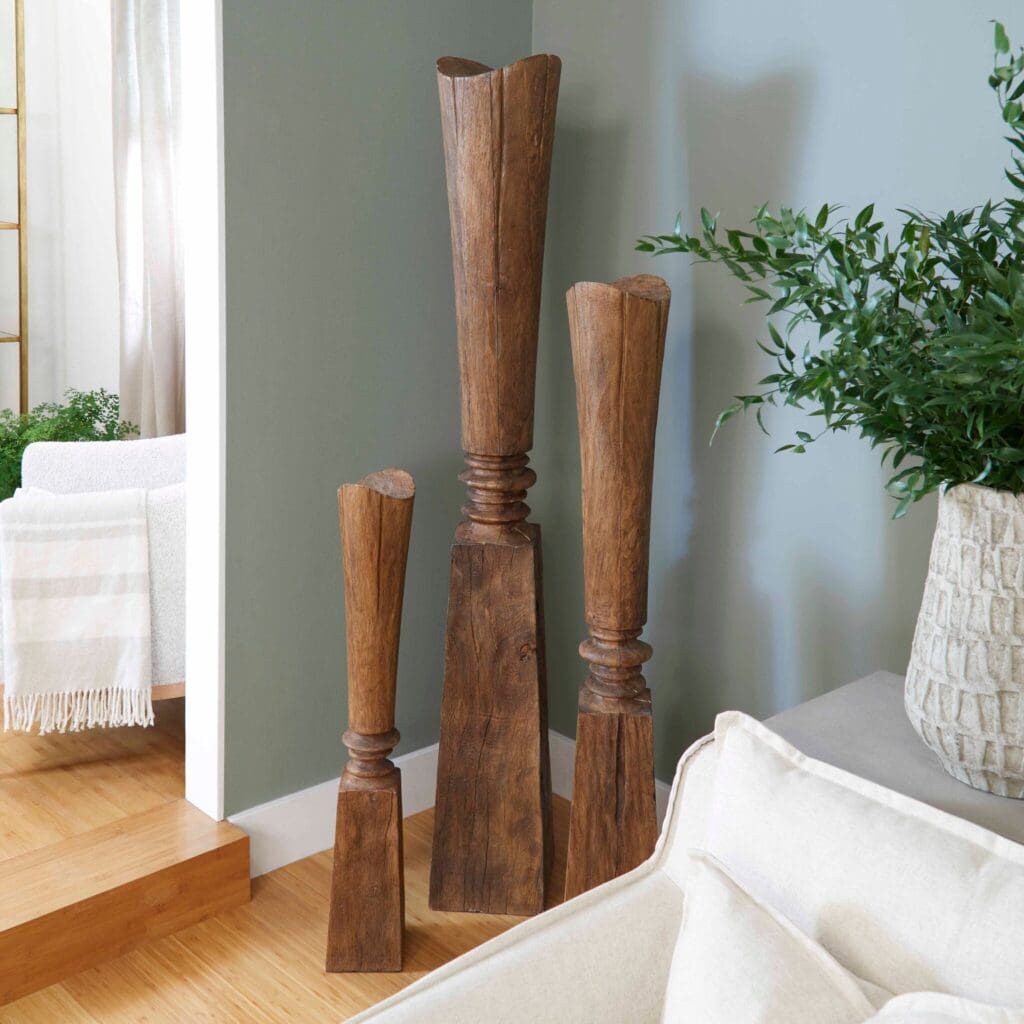 Cyan Design 11293 Balance Sculpture - Pecan - Large