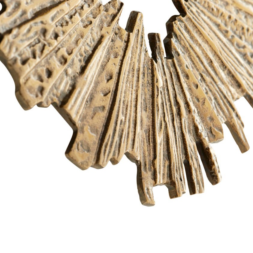 Cyan Design 11300 Abra Wall Decor - Antique Brass - Small