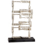 Cyan Design 10626 Akira Sculpture - Matt Black And Nickel - Small