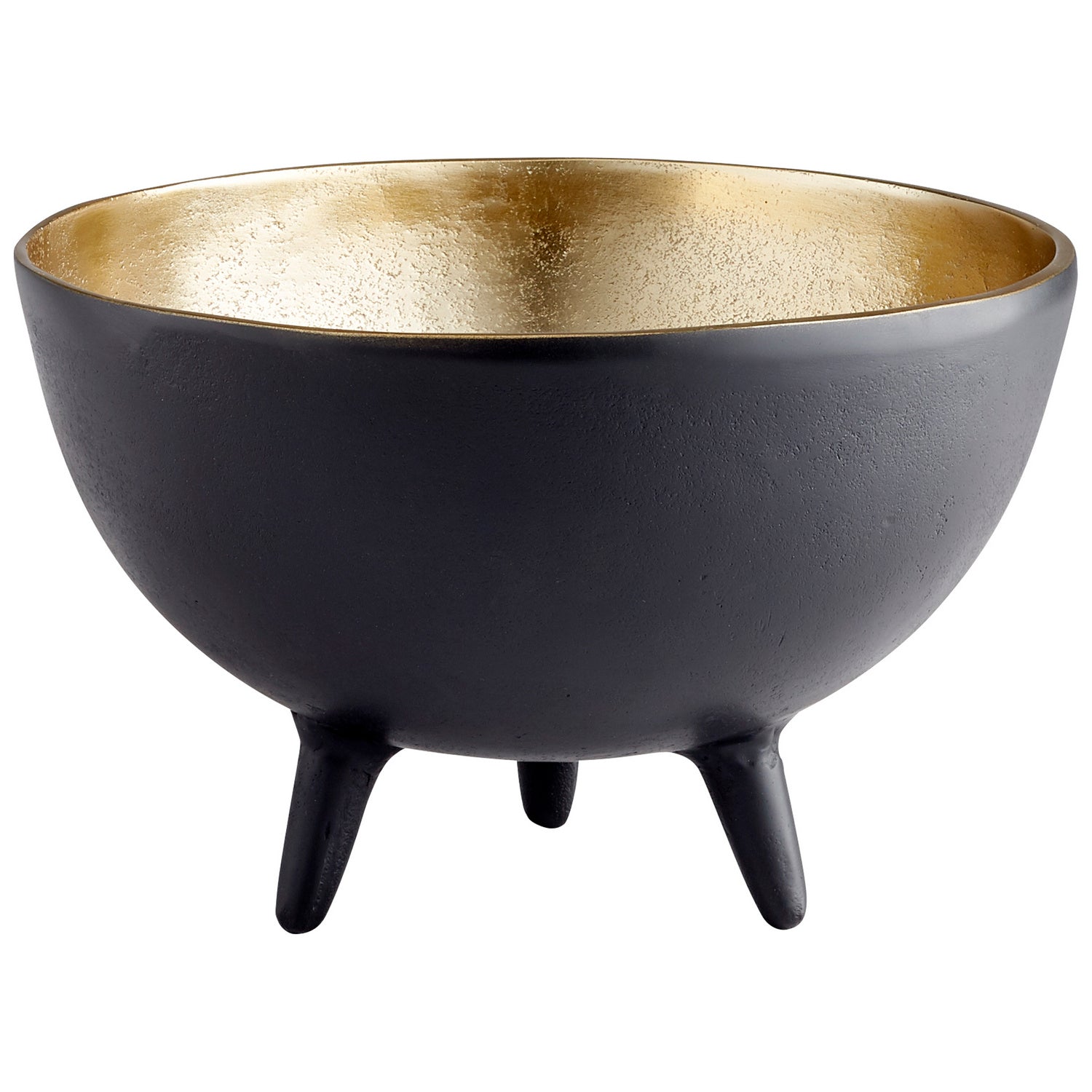 Cyan Design 10636 Inca Bowl - Matt Black And Gold - Small