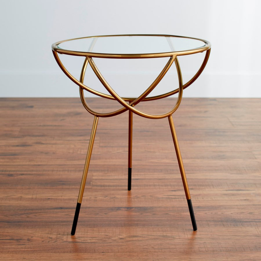 Cyan Design 10662 Gyroscope Side Table - Gold
