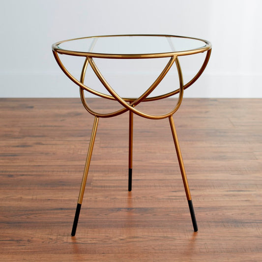 Cyan Design 10662 Gyroscope Side Table - Gold