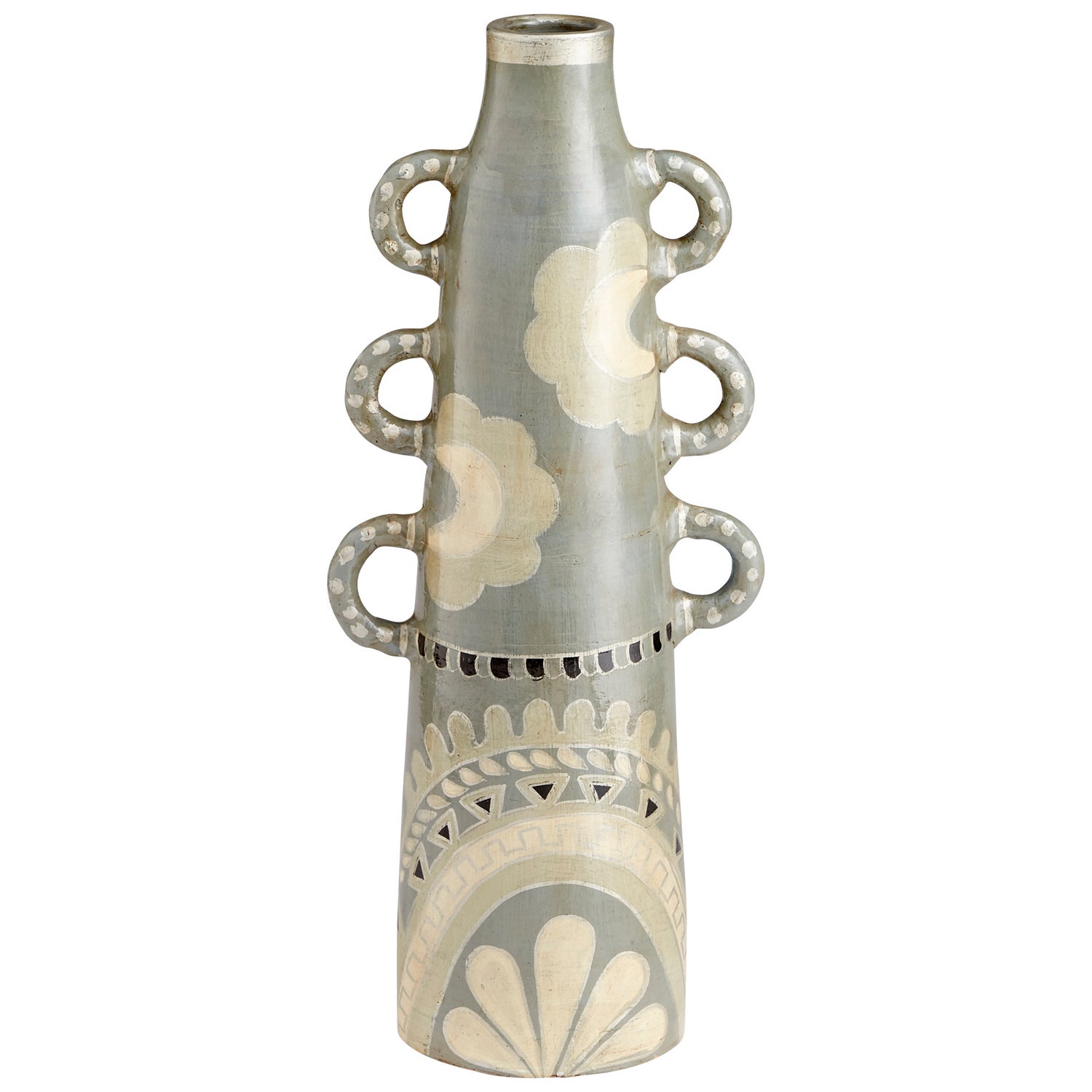 Cyan Design 10680 High Desert Vase - Olive Green - Medium