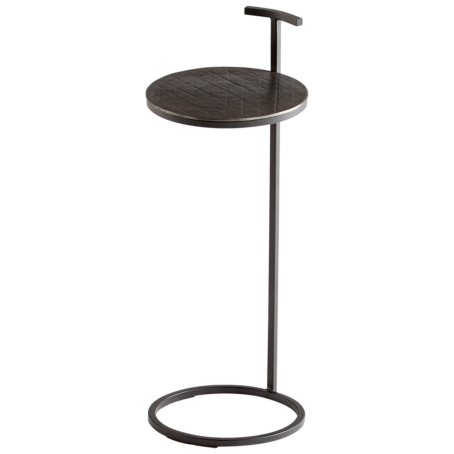 Cyan Design 10730 Audrey Side Table - Antique Brass And Black