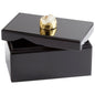 Cyan Design 10749 Solitaire Container - Black - Small