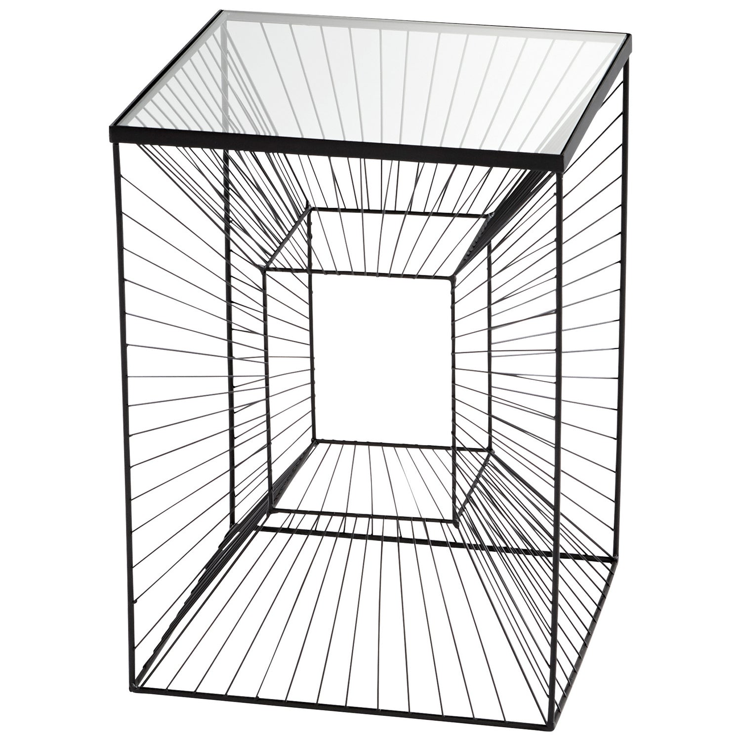 Cyan Design 10840 Enchantment Side Table - Graphite