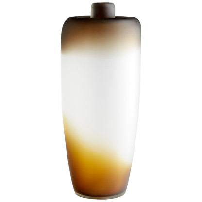 Cyan Design 10858 Jaxon Vase - Amber Swirl - Small