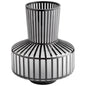 Cyan Design 10875 Lined Up Vase - Black - Medium