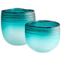 Cyan Design 10893 Kapalua Vase - Blue And White - Small