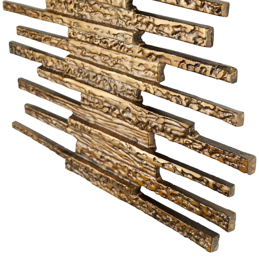 Cyan Design 11312 Ledger Wall Decor - Antique Brass - Large