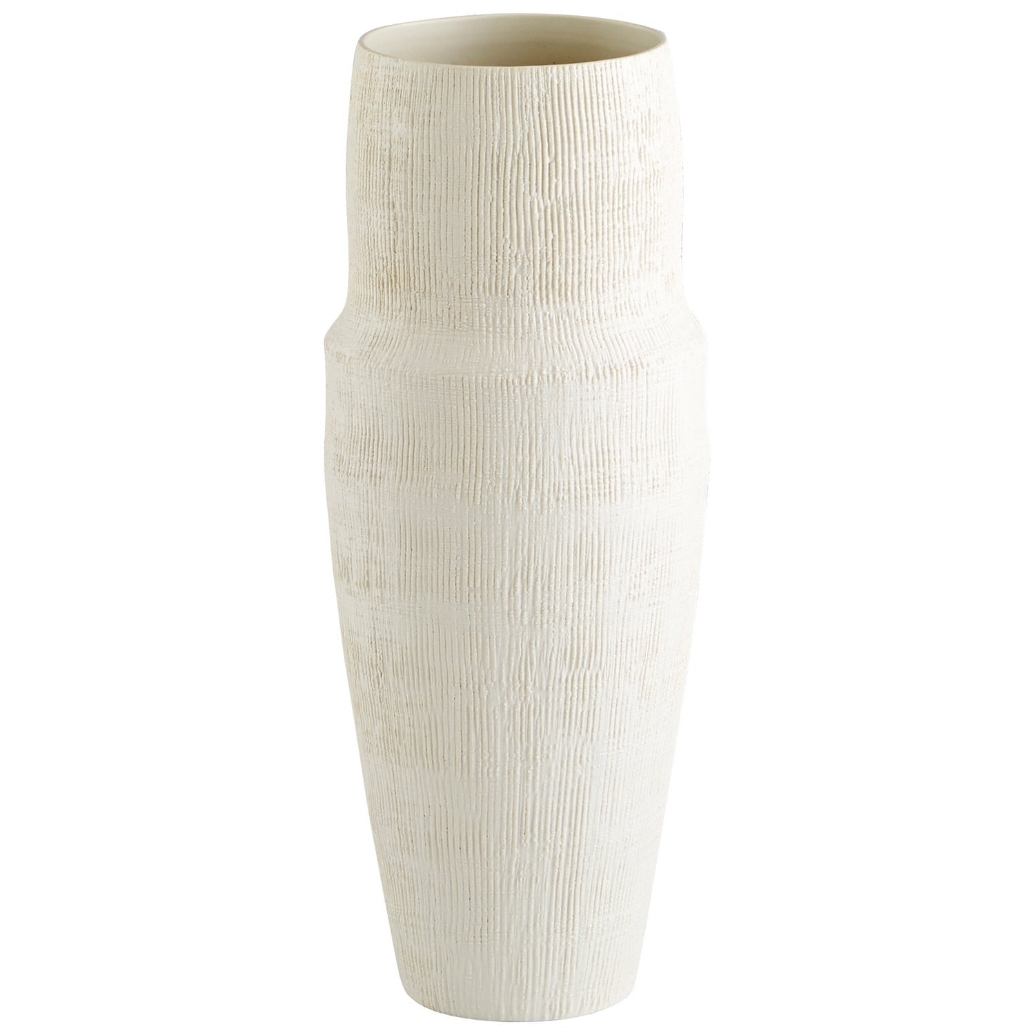 Cyan Design 10921 Leela Vase - White - Small