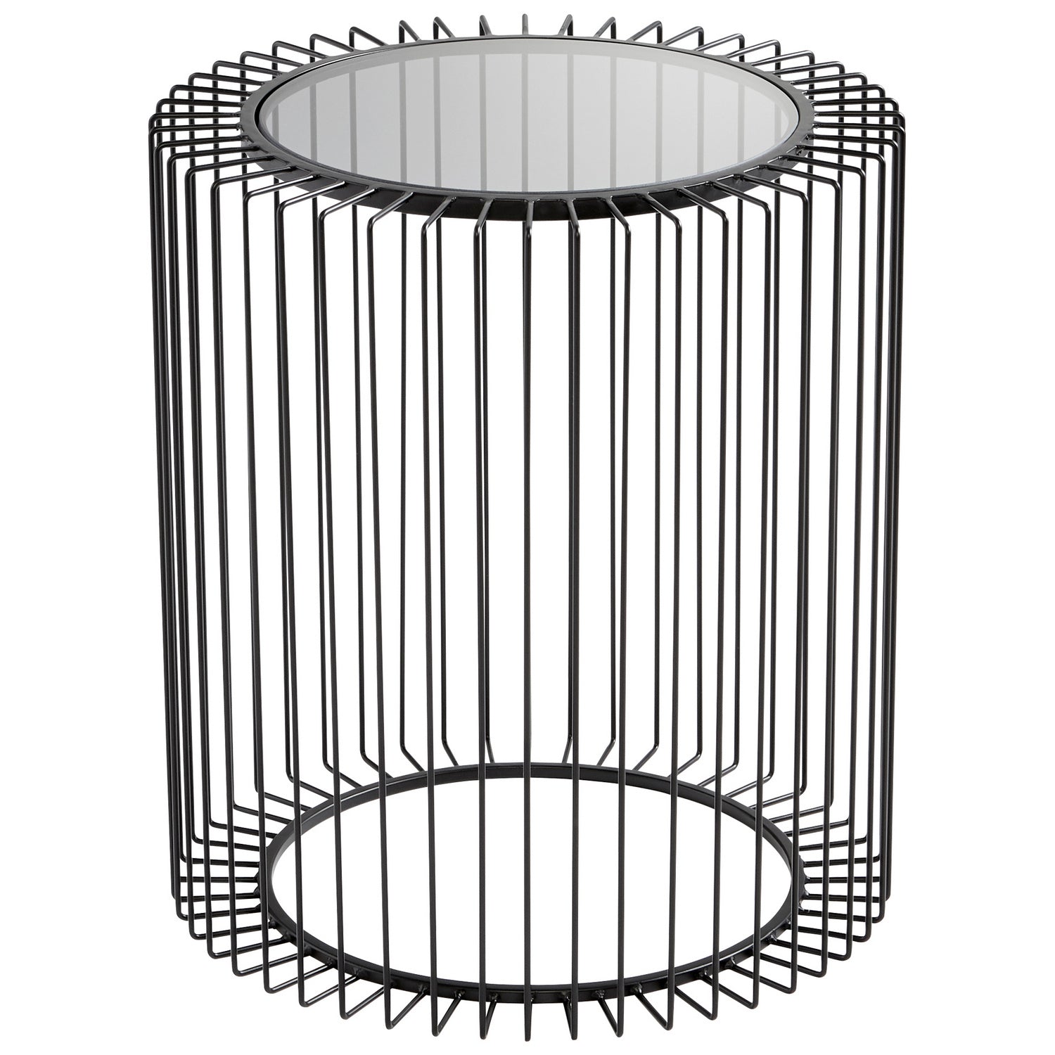 Cyan Design 10927 Canasta Side Table - Graphite