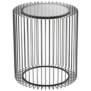 Cyan Design 10927 Canasta Side Table - Graphite