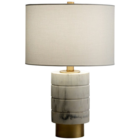 Cyan Design 10958 Casper Table Lamp Designed for Cyan Design by J. Kent Martin - White