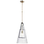 Cyan Design 10970 Apollo Pendant - Noir & Aged Brass