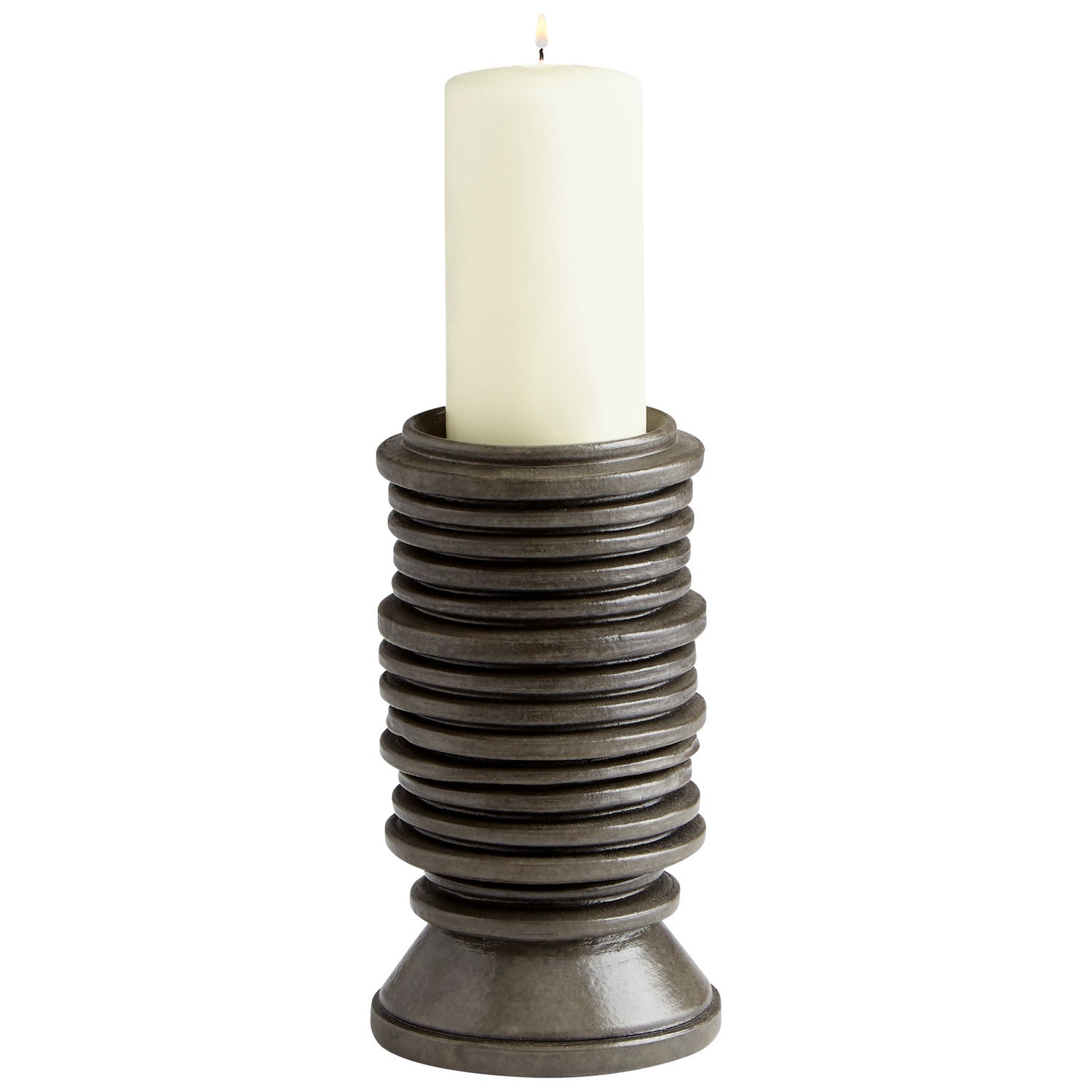 Cyan Design 11021 Provo Candleholder - Black - Medium