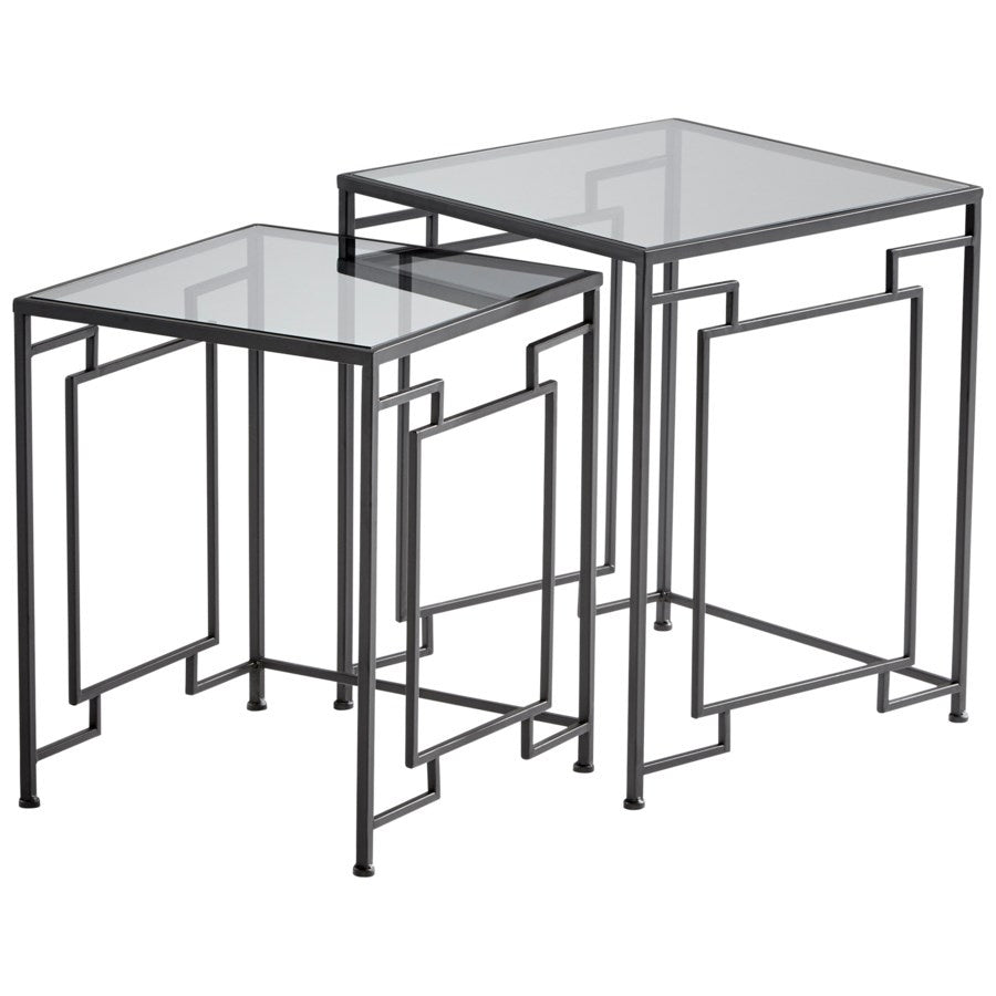 Cyan Design 11042 Galleria Nesting Tables - Noir