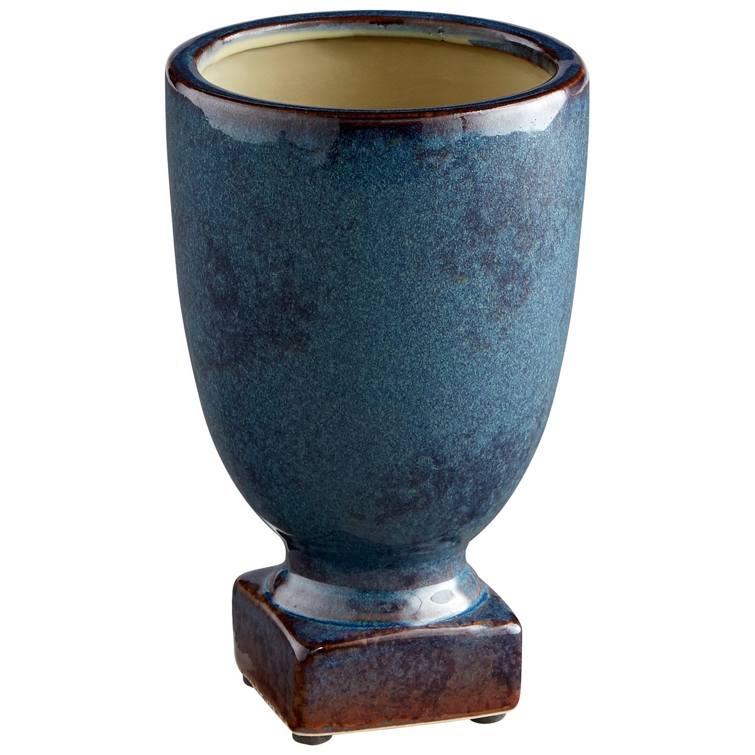 Cyan Design 11046 Big Sky Planter - Blue Glaze - Medium