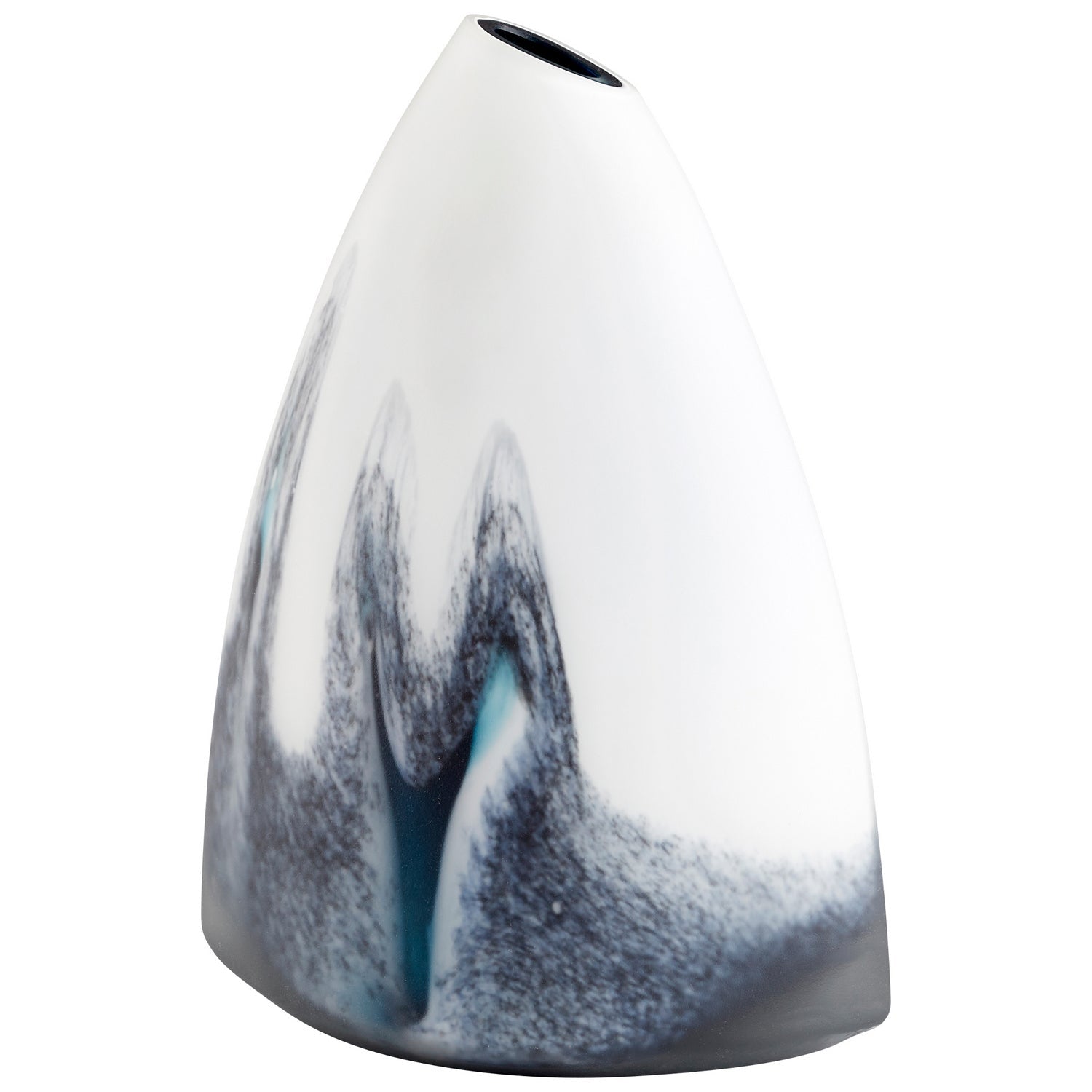 Cyan Design 11080 Mystic Falls Vase - Blue And White - Large