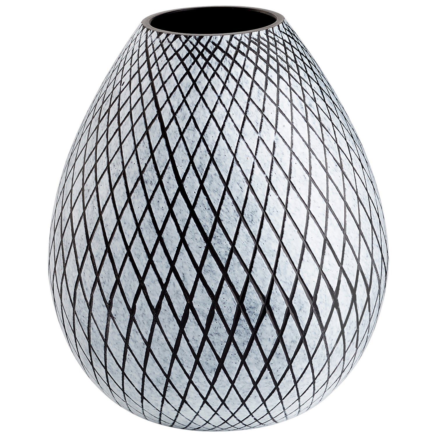 Cyan Design 11094 Bozeman Vase - Frosted Grey - Medium