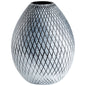 Cyan Design 11095 Bozeman Vase - Frosted Grey - Large