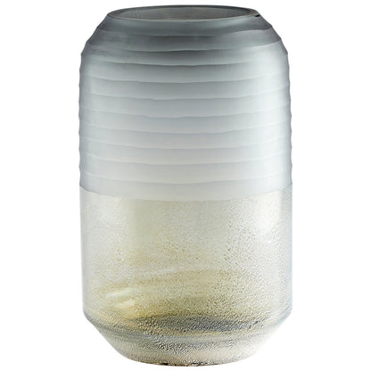 Cyan Design 11104 Alchemy Vase - Grey And Guilded Silver - Large