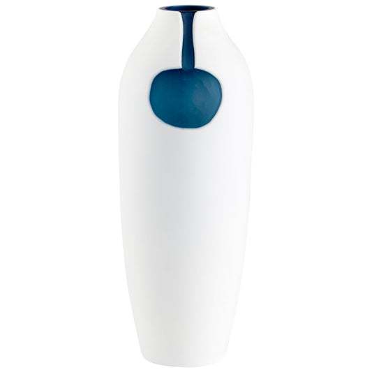 Cyan Design 11109 Oracle Vase - Blue And White - Large