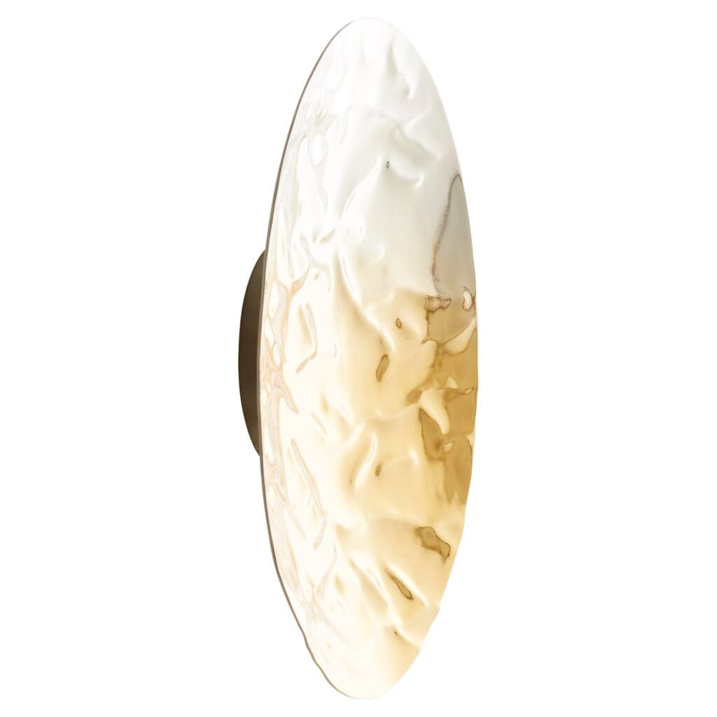 Cyan Design 11316 Ripple Wall Decor - Silver And Gold - Small