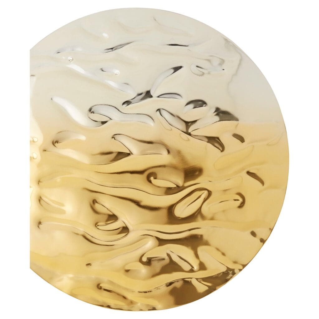 Cyan Design 11316 Ripple Wall Decor - Silver And Gold - Small