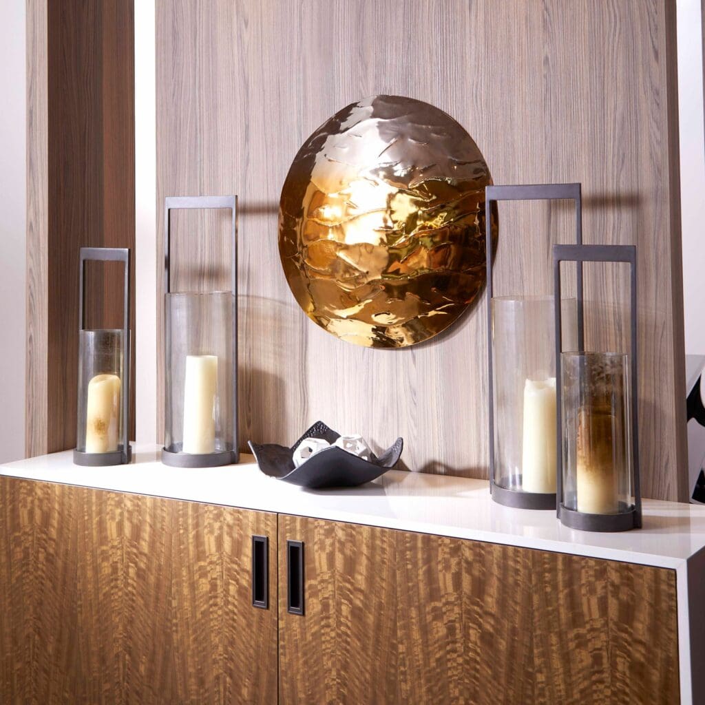 Cyan Design 11316 Ripple Wall Decor - Silver And Gold - Small