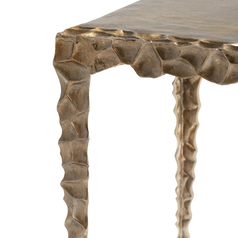 Cyan Design 11328 Imprint Side Table - Antique Brass