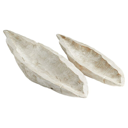 Cyan Design 11336 Navarro Tray - Whitewashed - Large